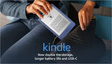 Amazon Kindle E-Reader 6" Display - 16GB Storage - 2022 Release - Denim Blue