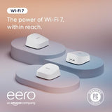 Eero 7 Dual Band Mesh Wifi System (3 Pack) - New In Box Sealed - US Retail Version