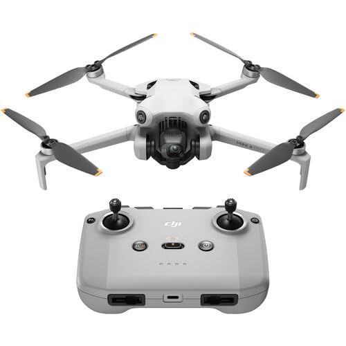DJI Mini 4 Pro (DJI RC-N2) Drone, 4K/60fps Omnidirectional ActiveTrack 360° 20km