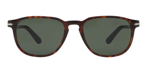 Persol PO3019S Sunglasses Havana/Crystal Green 55