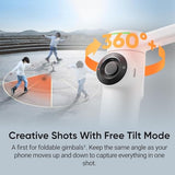 Insta360 Flow 2 Pro 3-Axis AI-Powered Smartphone Gimbal - Summit White