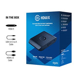 Elgato HD60 X External Capture Card. Stream and record in 1080p60 HDR10 or 4K30
