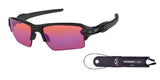 Oakley Flak 2.0 XL OO9188 918806 59M Polished Black/Prizm Trail Sunglasses - NEW