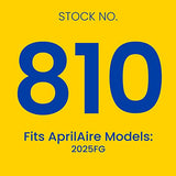 Aprilaire 810 Air Filter (MERV-11) 20x25x4