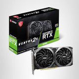 MSI GeForce RTX 3060 Ventus 2X 12GB OC 15Gbps GDRR6 PCIe Video Graphics Card