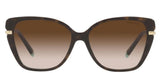 TIFFANY & Co.TF 4190  81343B Sunglasses Havana On Blue - 57mm (NEW)