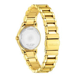 Citizen Women's Modern Eco-Drive Gold Stainless Steel Watch 28 MM EM0737-58E