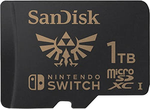 SanDisk 1TB microSDXC UHS-I for Nintendo Switch, Speed Up to 100MB/s Zelda Theme