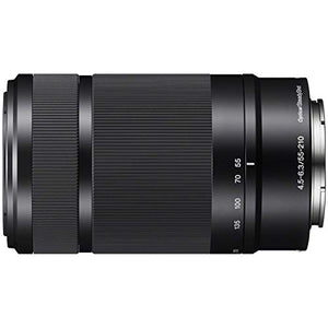 Sony E 55-210mm F4.5-6.3 Lens for Sony E-Mount Cameras (Black)