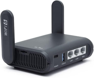 GL.iNet Slate AX GL-AXT1800 Portable Wi-Fi 6 Gigabit Wireless Router - New Sealed