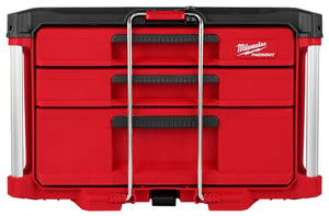 Milwaukee Packout 3 Drawer Multi-Deep Tool Organizer Box - 48-22-8447