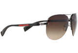 Prada Sport Linea Rossa PS56MS Mens Sunglasses One Size Gun Metal