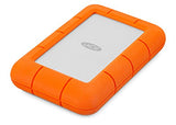 LaCie Rugged Mini 2TB External Hard Drive Portable HDD - LAC9000298 - Orange