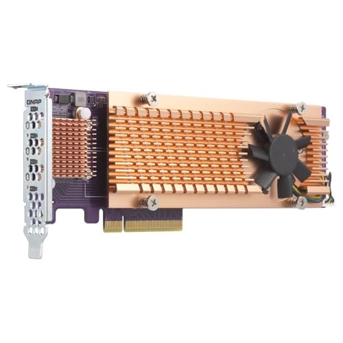 QNAP QM2-4P-384 M.2 to PCI Express Adapter QM24P384