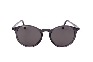 Moncler ML 0213 Violle Sunglasses Shiny Black / Dark Grey Polarized - 50mm