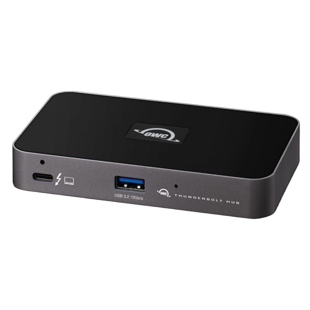 OWC Thunderbolt 4 Hub | 5 Port | 4 USB-C and 1 USB-A Port | Mac and PC