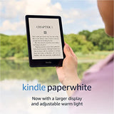 NEW Amazon Kindle Paperwhite 11th Generation 8GB, Wi-Fi, 6.8" Black - NO ADS