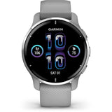 Garmin Venu 2 Plus 43mm Fiber-Reinforced Polymer Case with Silicone Strap Smart