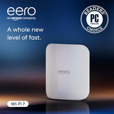 eero Max 7 Tri-Band Mesh Wi-Fi 7 Router - 10 Gbps Ethernet - White