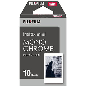 Fujifilm Instax Mini 11 Blush Pink Instant Camera + Case + Monochrome Film