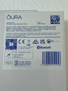 New Sealed - Oura Ring Gen3 Horizon - Rose Gold - Size 8 - Smart Ring