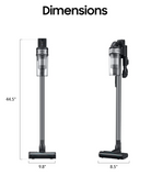 Samsung Jet 75+ Cordless Stick Vacuum Cleaner Turbo Action - Teal Silver - NEW