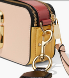 Mark Jacobs Women's Crossbody The Snapshot Rose Multi Small Shoulder Bag