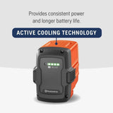 Husqvarna Bli30 36V 7.5Ah Lithium Ion Power Tool Battery Pack With Fuel Indicator