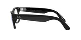 Ray-Ban Stories Wayfarer Smart Glasses, Shiny Black/Clear Blue Light Filter, 50 mm