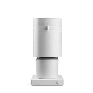 Fellow Opus Conical Burr Coffee Grinder - Espresso Grinder - Matte White