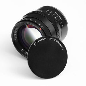 TTArtisans 50mm F1.2 APS-C Lens for Fujifilm X-T3 X-Pro3 X-E2 X-H1 X-T3 X-A1