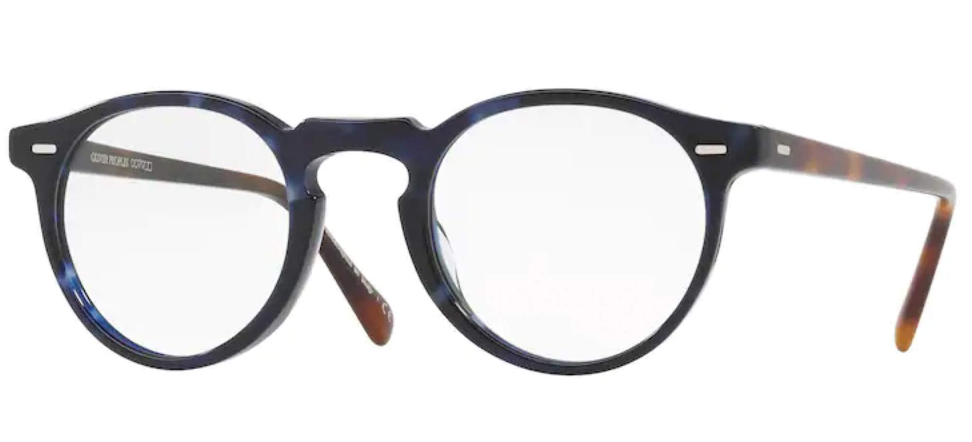 Oliver Peoples OV5186-1569 EYEGLASSES GREGORY PECK COBALT TORTOISE 50mm