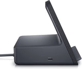 Dell HD22Q Dual Monitor Docking Station with Wireless Charging Stand, USB-C, HDMI and DisplayPort - HD22Q