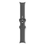 Google Pixel Watch Polished Silver Stainless Steel-Charcoal Band LTE New / Sealed
