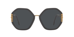 Versace Women's Hexagonal Geometric Medusa Sunglasses VE 4413 - 60MM