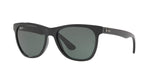 Authentic Ray-Ban New Wayfarer Sunglasses RB4184 Black Gloss Gray Green Lens