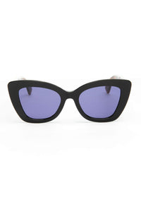 FENDI Cat Eye "Butterfly" Rectangular Sunglasses FF0327S 807KU Black/Brown 52mm 327