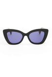 FENDI Cat Eye "Butterfly" Rectangular Sunglasses FF0327S 807KU Black/Brown 52mm 327