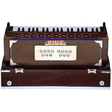 BINA 9 Stopper 3.5 Octaves Multifold Bellow 42 Keys 2 Reeds Harmonium + Bag USA