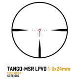 SIG SAUER Tango-MSR LPVO 1-6x24mm Waterproof Fogproof Hunting Riflescope