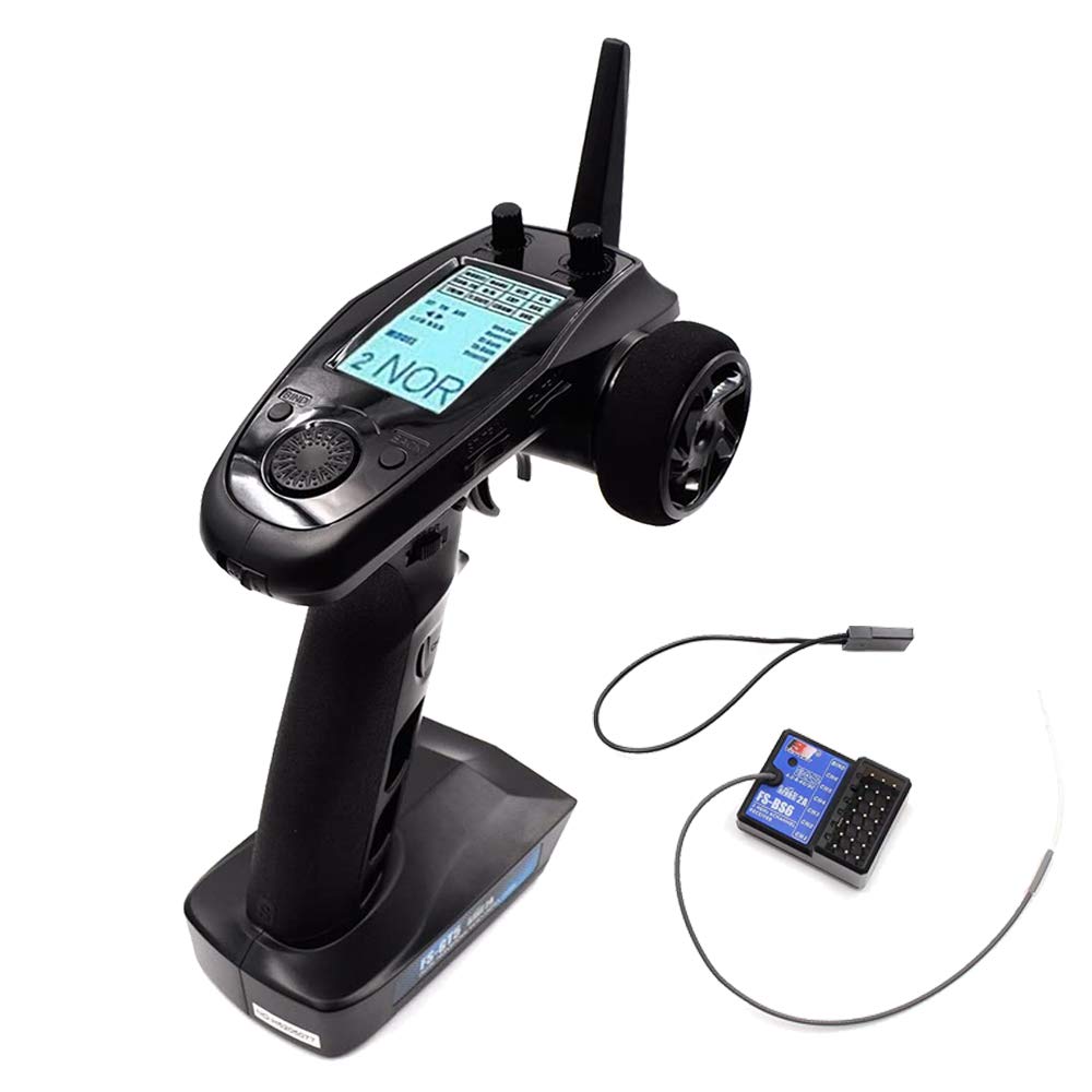 GoolRC Flysky FS-GT5 2.4GHz 6CH AFHDS RC Transmitter with FS-BS6 Receiver for RC