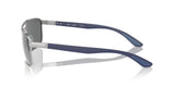 Ray-Ban R3737 Grey Mirrored Lens / Silver & Blue Frame Sunglasses -NEW