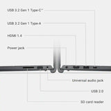 Dell 15 DC15250 15.6" FHD Touchscreen Laptop – Intel Core i5-1334U, 8GB RAM, 512GB SSD, Intel UHD Graphics, Wi-Fi 6, HDMI, USB-C, SD Card Reader, Windows 11 for Business, Home Office & Students