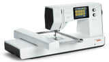 Open Box Bernette B70 Deco Sewing Machine with Embroidery Kit, 5-inch LCD Display, 208 Motifs, 3 Hoops, Bobbins, Needles, Threader, Extension Table, LED Light, Professional Presser Foot, for Quilting Projects