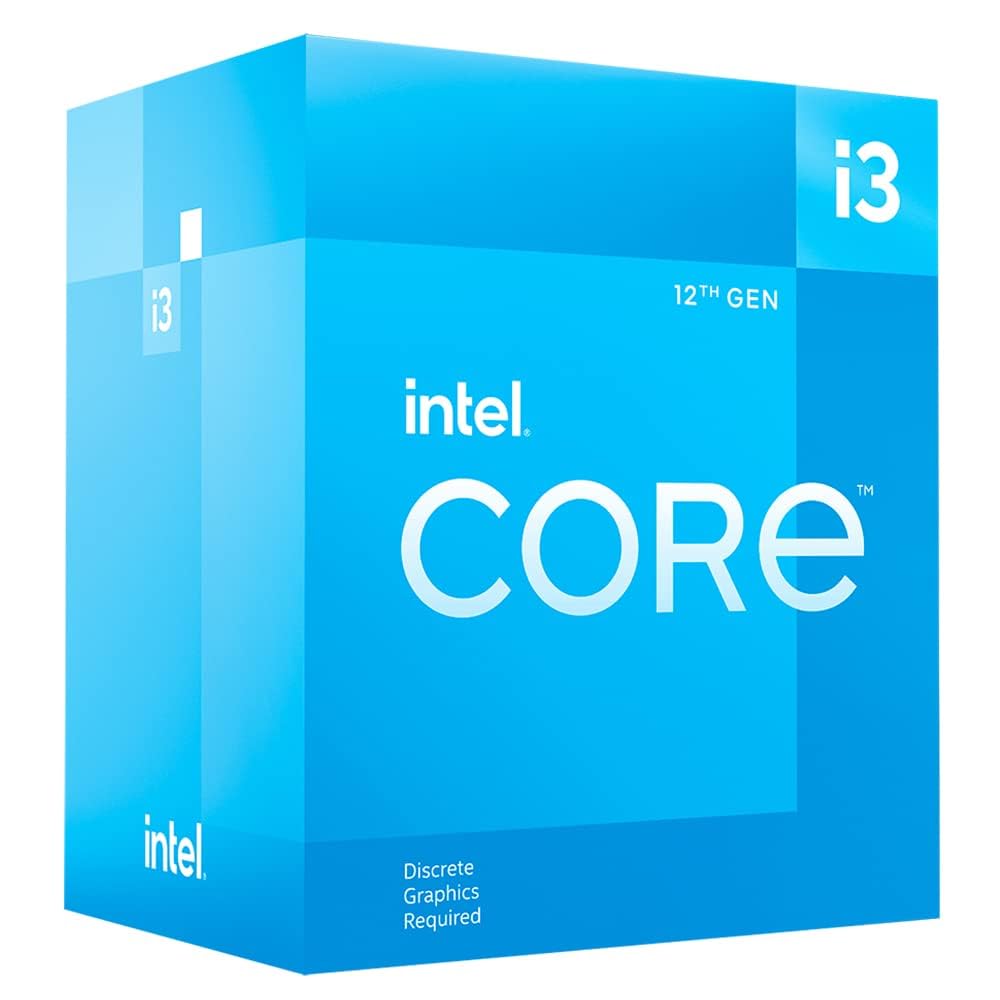 Intel Core i3-12100F 12th Gen Alder Lake Quad-Core 3.3GHz LGA 1700 CPU Processor