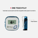 GolfBuddy Voice 2S+ Talking GPS Golf Rangefinder 18hr Battery Blue - Brand New
