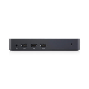 Dell USB 3.0 Ultra HD/4K Triple Display Docking Station (D3100), Black