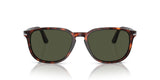 Persol 0PO3019S 24/31 Havana/Green Square Shaped 55mm Sunglasses - NEW