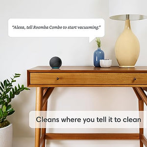 New iRobot Roomba Combo i5+ Self-Emptying Robot Vacuum & Wet Mop + Alexa Control