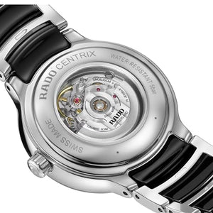 Rado Centrix Automatic Diamonds Unisex Black Dial Swiss Movement R30020712